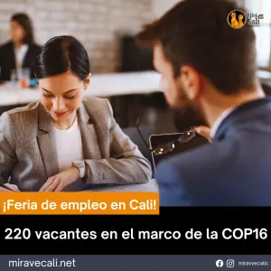 Feria de Empleo COP16 en Cali: 220 vacantes en el sector hotelero