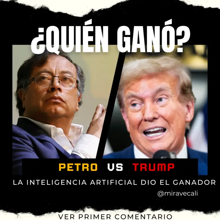 La IA Dicta al Ganador: La Pelea Diplomática entre Trump y Petro