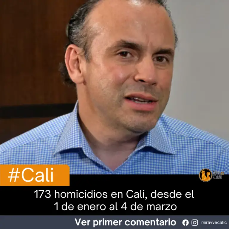 Cali en crisis: el aumento de homicidios pone en jaque la promesa de seguridad del alcalde Eder