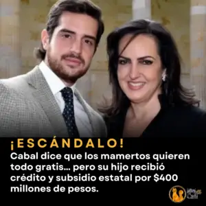 María Fernanda Cabal y el discurso del “todo gratis” que no aplica en casa